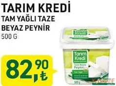 TARIM KREDİ TAM YAĞLI TAZE BEYAZ PEYNİR 500 G TARIM KREDİ TAM YAĞLI TAZE BEYAZ PEYNİR 500 G